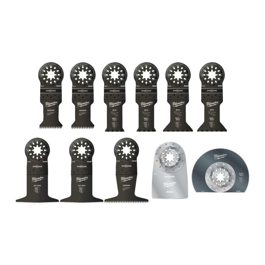 Multitool Starlock Zubehör-Set Universal 11-teiliges Set - 1 Stück